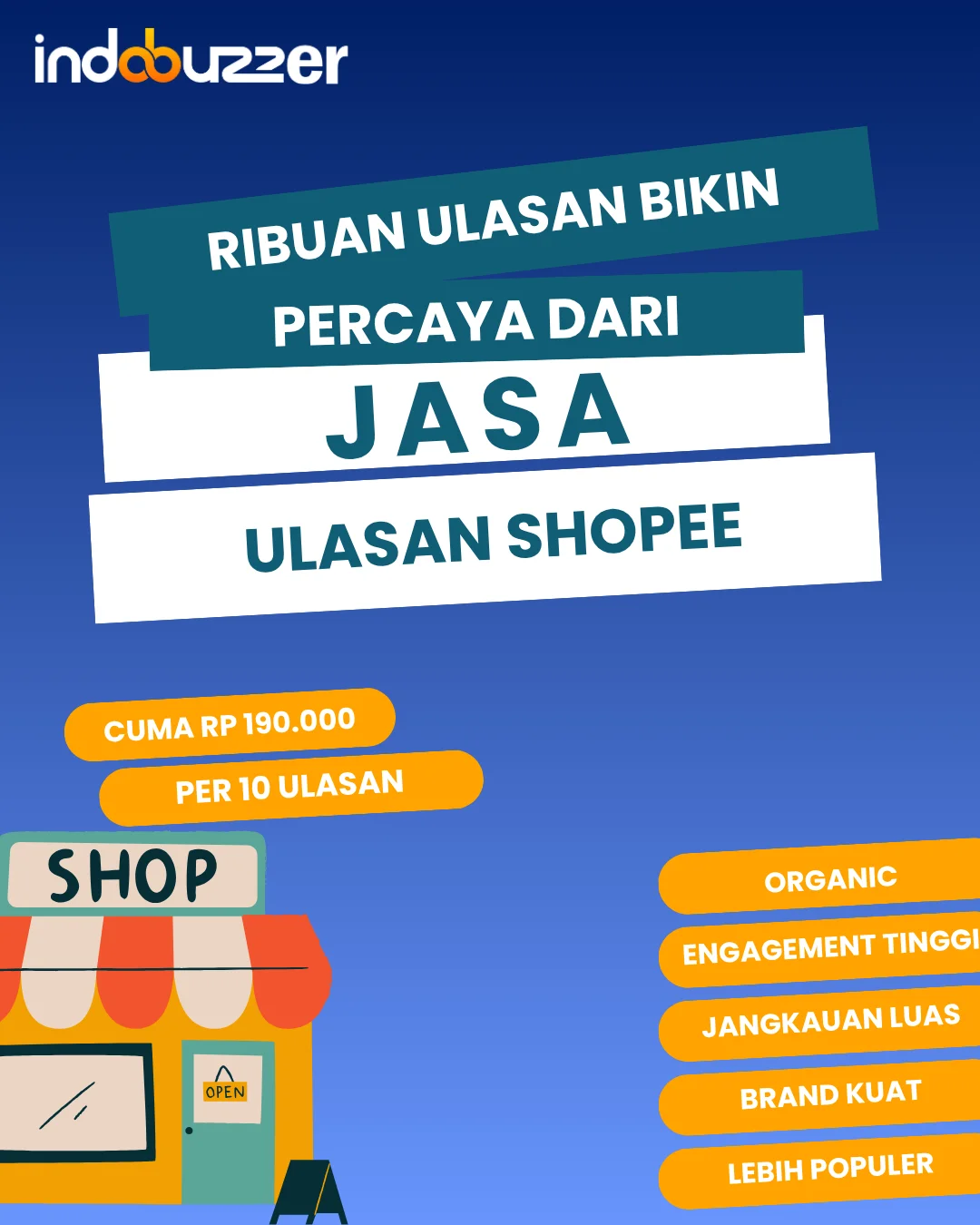 Ribuan Ulasan Bikin Percaya Dari Jasa Ulasan Shopee Buzzer