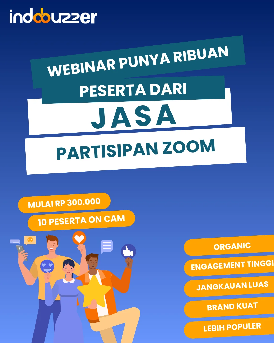 Webinar Punya Ribuan Peserta Dari Jasa Partisipan Zoom Meeting Buzzer