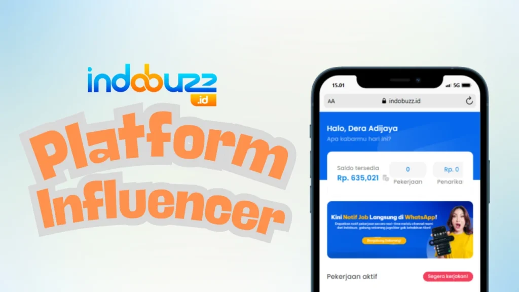 platform manajemen influencer indonesia