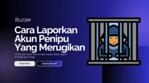 cara laporkan akun penipu