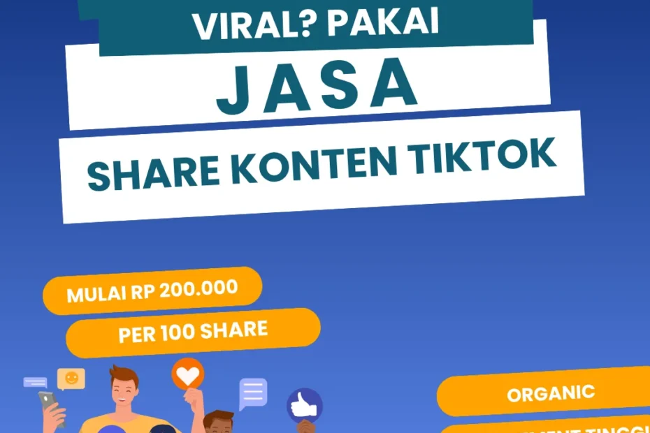 jasa share tiktok